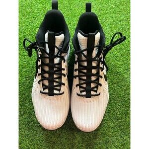 NEW Nike Zoom Force Savage Pro 3 Shark Cleats Black/White FJ8163 104 Size 15